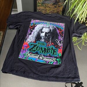 FESTIVAL OF HORROR ROB ZOMBIE TEE, SZ LG